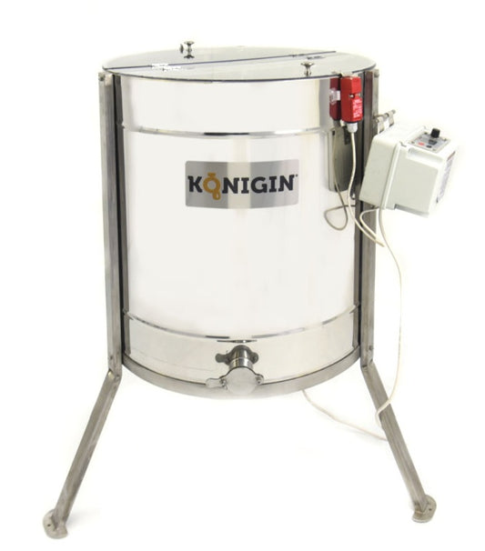 50-9-RG 9 frames, frame height: 14-18 cm, radial honey extractor, motor drive