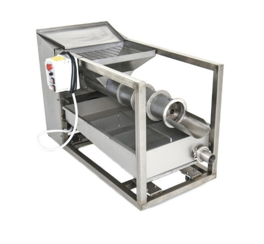 MV-CS-200 Honey/wax separator metal screw press 200 kg/hour, length: 125 cm, height: 75 cm