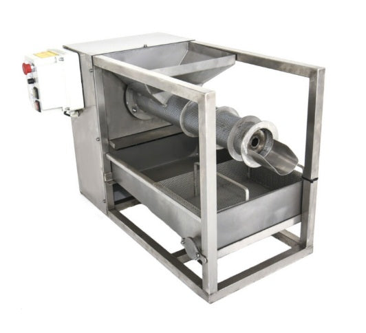 MV-CS-50 Honey/wax separator metal screw press, 50 kg/hour, length: 85 cm, height: 55 cm