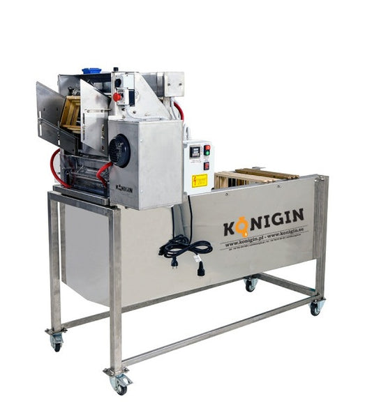 FG-A-1.5 automatic uncapping machine with fixed 1.5m tank for Langstroth frames