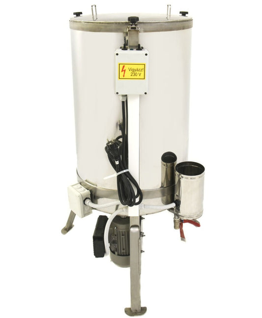 VC-64-230-SZ Wax melter and extractor 64 cm, electrically heated, lockable lid with bearing, double-walled