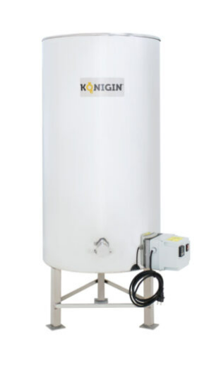 TT-F-500 Honey container, heated, 500 l (with legs, with tap or screw tube)